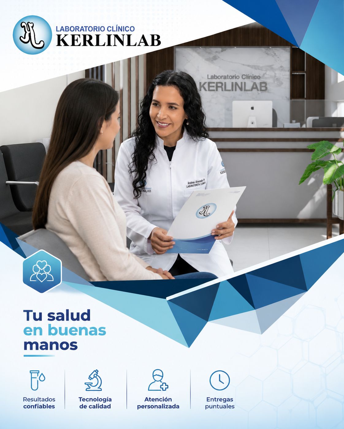 KERLINLAB – Tu salud en buenas manos. Atención personalizada en laboratorio clínico.
